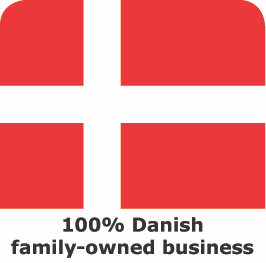 100% Danish family-owned business